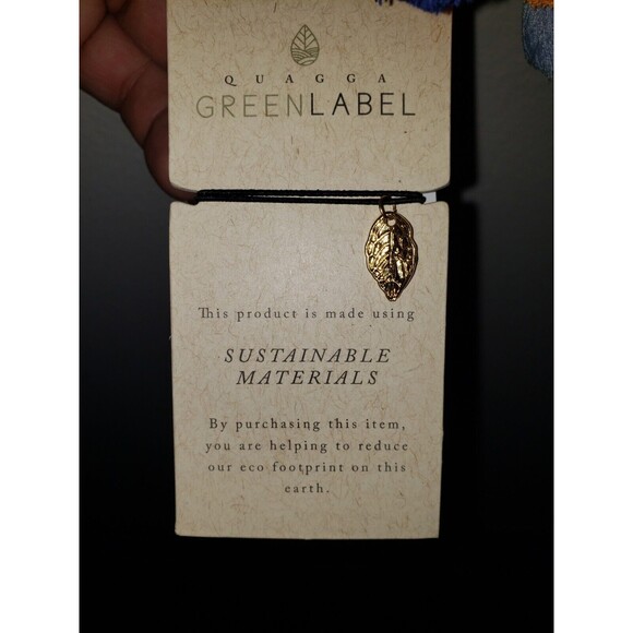 Quagga Greenlabel Multicolor Scarf & Bracelet Set NWT - Picture 7 of 11